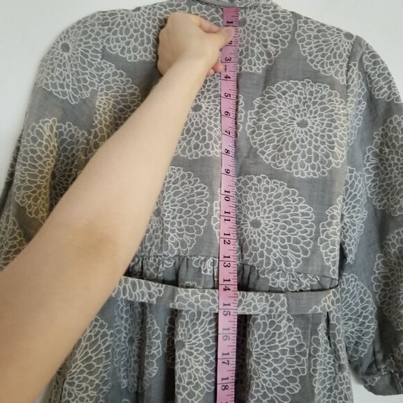 Vivienne Tam Floral Print Belted Light Weight Coat - Picture 10 of 13